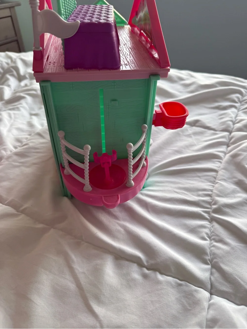 Barbie Club Chelsea House Pink Green Kids Playhouse Toy